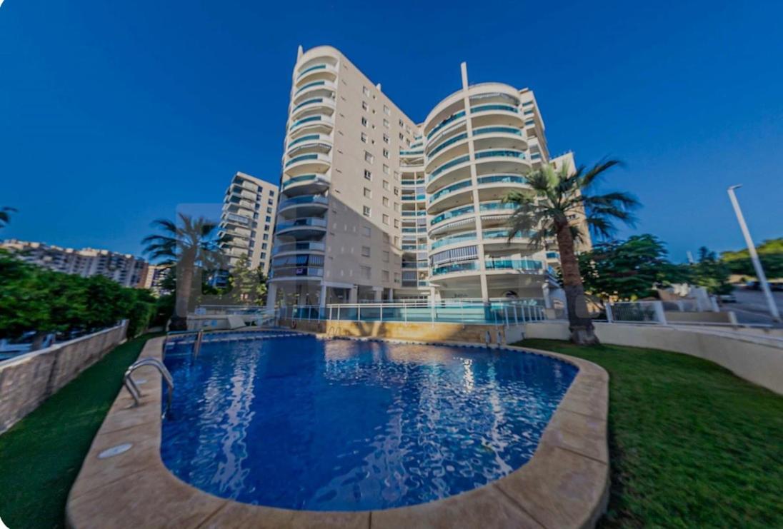 Bonito Apartamento De La Playa Villajoyosa Bagian luar foto